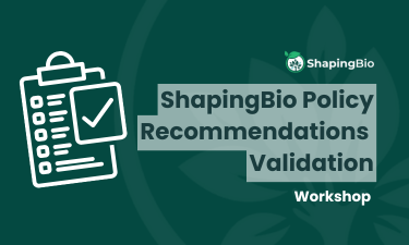 ShapingBio Policy Recommendations Validation