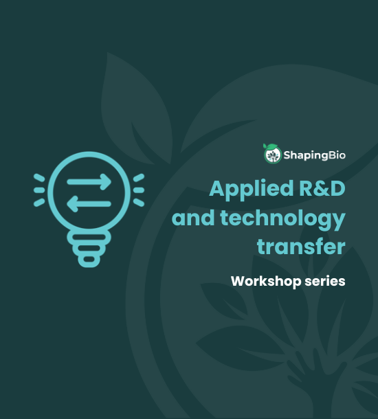 Applied R&D and technology transfer workshop series 