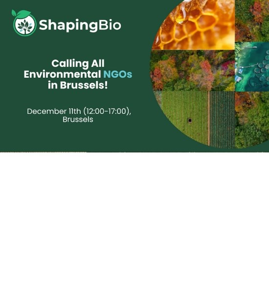 Integrating NGOs’ needs in bioeconomy policy and governance in EU